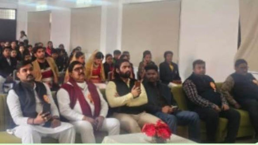 युवाओं को शिक्षित होने के साथ देश की सेवा का लेना चाहिए संकल्प: अरविंद कुमार त्रिपाठी