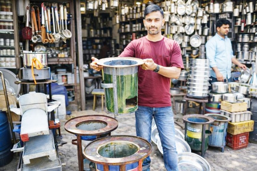 एलपीजी की किल्लत से अंगीठी की मांग बढ़ी, दाम दोगुने